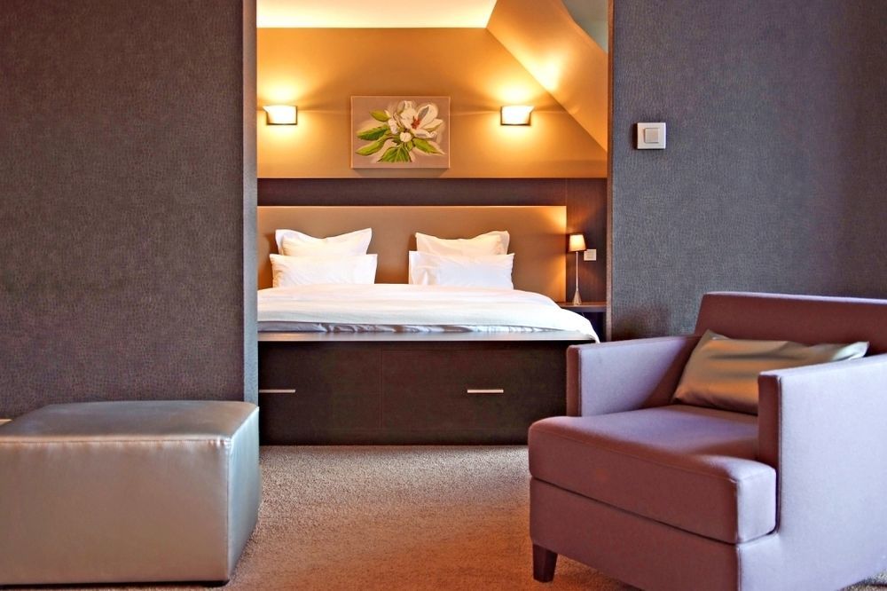 Hotel Les Rives Guebwiller Bagian luar foto