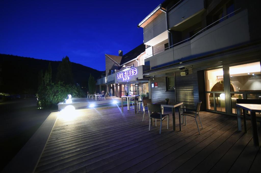 Hotel Les Rives Guebwiller Bagian luar foto