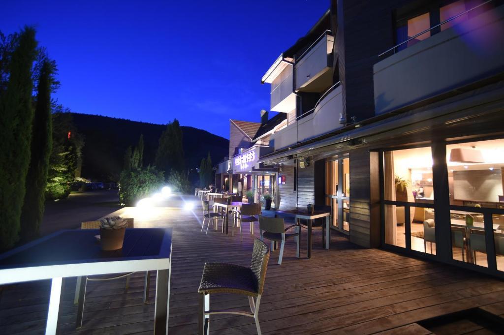 Hotel Les Rives Guebwiller Bagian luar foto