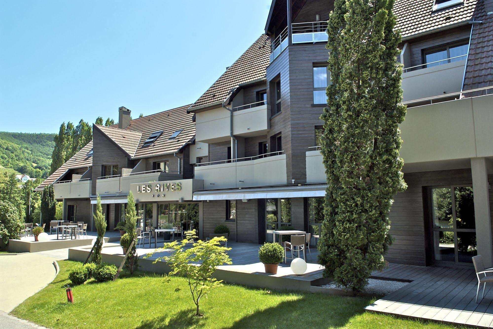 Hotel Les Rives Guebwiller Bagian luar foto